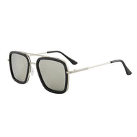 Women's Square Frame Sunglasses: Trendy Multi - Color Lens Options & UV Protection - snake - label