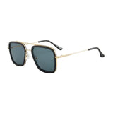 Women's Square Frame Sunglasses: Trendy Multi - Color Lens Options & UV Protection - snake - label