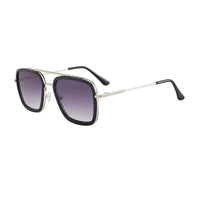 Women's Square Frame Sunglasses: Trendy Multi - Color Lens Options & UV Protection - snake - label