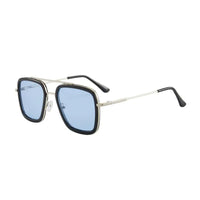 Women's Square Frame Sunglasses: Trendy Multi - Color Lens Options & UV Protection - snake - label