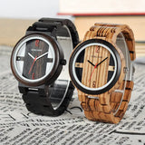 Wooden Watches: Eco - Friendly Timepieces with Japanese Movement - snake - label