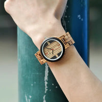 Wooden Watches: Eco - Friendly Timepieces with Japanese Movement - snake - label