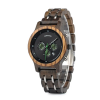 Wooden Watches Men's: Eco - Friendly Wood Quartz Timepiece - snake - label