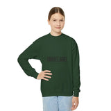 Youth Crewneck Sweatshirt - Forest Green / XS - Kids clothes