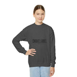 Youth Crewneck Sweatshirt - Dark Heather / XS - Kids clothes