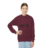 Youth Crewneck Sweatshirt - Maroon / XS - Kids clothes