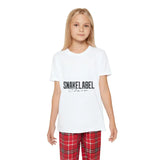 Youth Short Sleeve Holiday Outfit Set - White/Red / S - Clothing Set