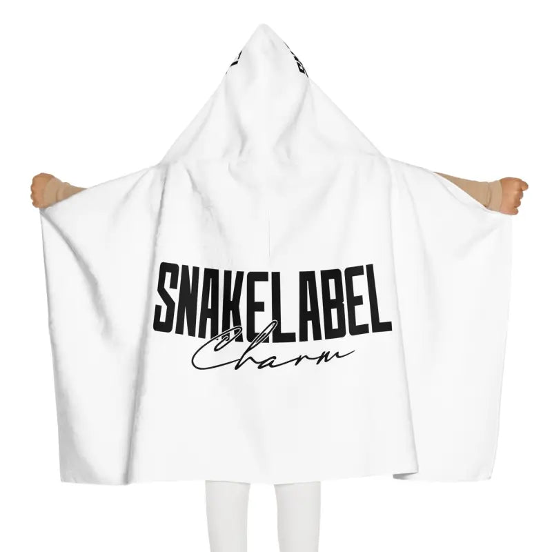 Youth Hooded Towel for Kids with Unparalleled Softness & Durable Design snake - label