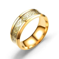 Zircon Gold Dragon Ring with Heart - Shaped Detail in Luxe Gold - Exquisite Women's Jewelry - snake - label